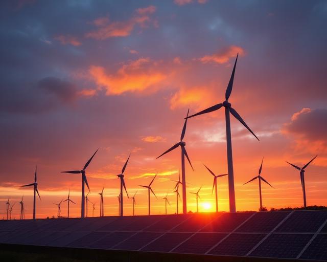 Хибридна вятър + соларна